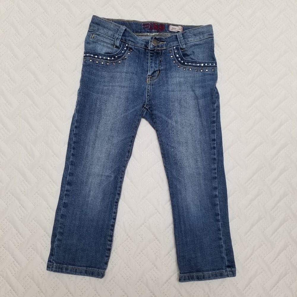 Denim capri. Size 12